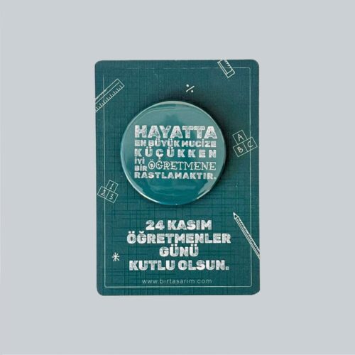 Öğretmenler Günü Magnet Açacak - Kartlı - Görsel 1