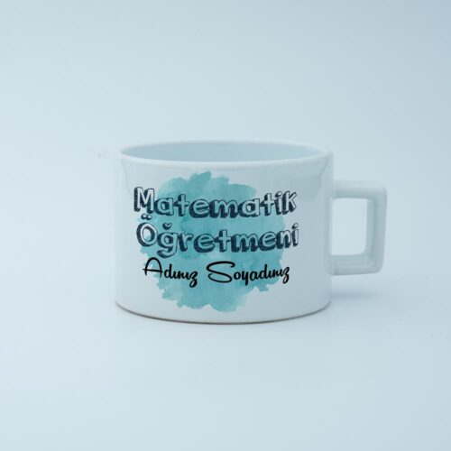 Matematik Öğretmeni İsimli Fincan - Görsel 4