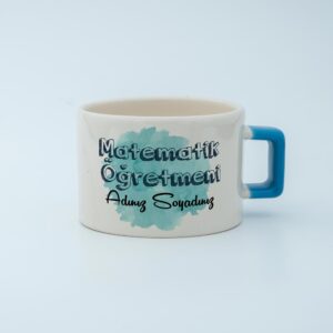 Matematik Öğretmeni İsimli Fincan