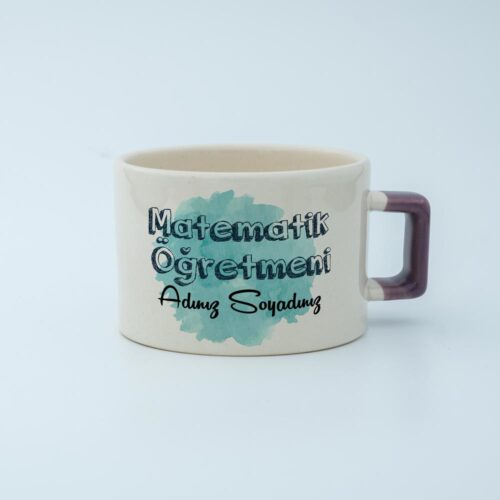 Matematik Öğretmeni İsimli Fincan - Görsel 8