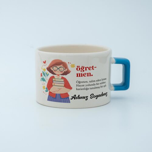 Öğretmen İsimli Kelime Fincan v1 - Görsel 7