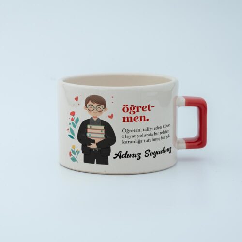 Öğretmen İsimli Kelime Fincan v2 - Görsel 5