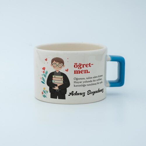 Öğretmen İsimli Kelime Fincan v2 - Görsel 2