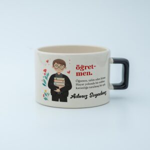 Öğretmen İsimli Kelime Fincan v2