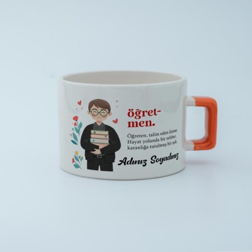 Öğretmen İsimli Kelime Fincan v2 - Görsel 8