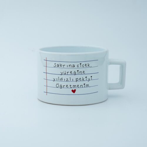 Öğretmen Temalı İsimli Fincan - Görsel 15