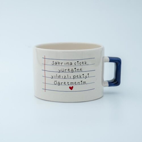 Öğretmen Temalı İsimli Fincan - Görsel 5