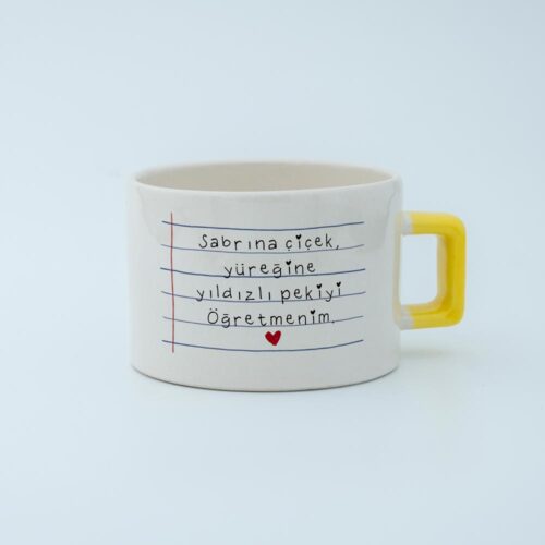 Öğretmen Temalı İsimli Fincan - Görsel 10