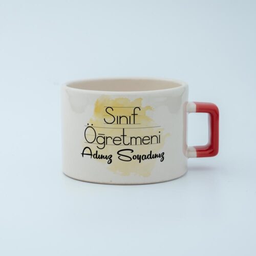 Sınıf Öğretmeni İsimli Fincan - Görsel 4