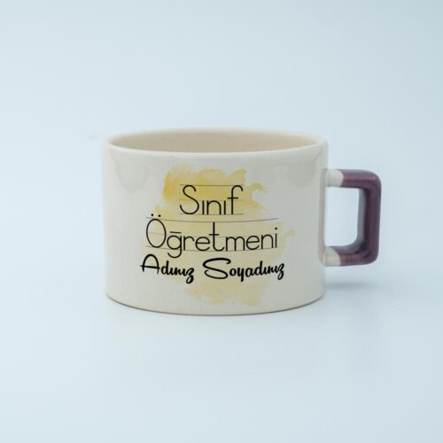 Sınıf Öğretmeni İsimli Fincan - Görsel 7