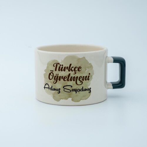 Türkçe Öğretmeni İsimli Fincan - Görsel 4