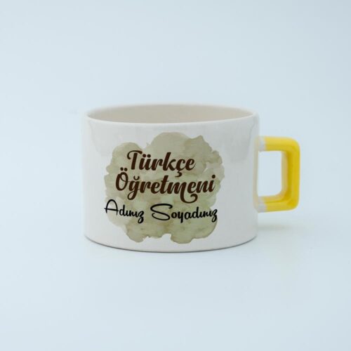 Türkçe Öğretmeni İsimli Fincan - Görsel 7