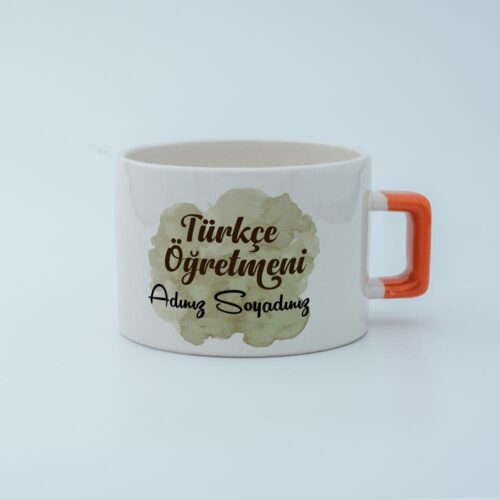Türkçe Öğretmeni İsimli Fincan - Görsel 9