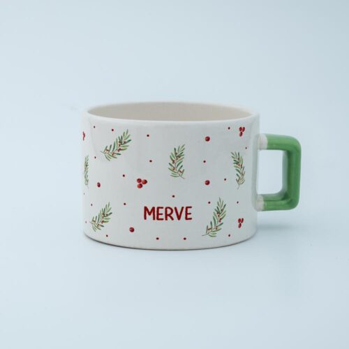 Kokina Yapraklı İsimli Fincan - Görsel 3