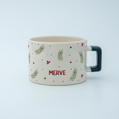 Kokina Yapraklı İsimli Fincan - Görsel 2