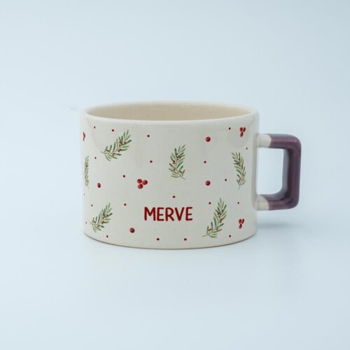 Kokina Yapraklı İsimli Fincan - Görsel 6