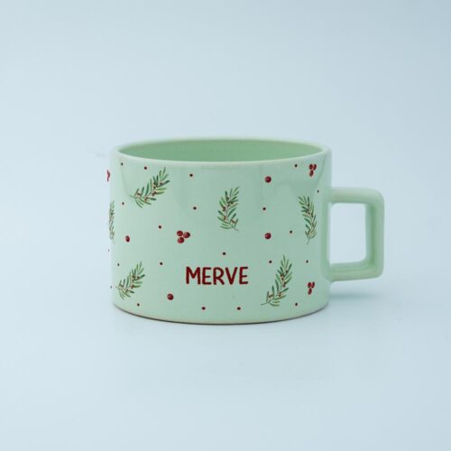 Kokina Yapraklı İsimli Fincan - Görsel 12