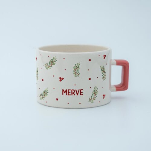 Kokina Yapraklı İsimli Fincan - Görsel 7