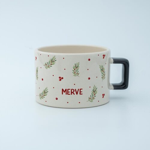 Kokina Yapraklı İsimli Fincan - Görsel 9