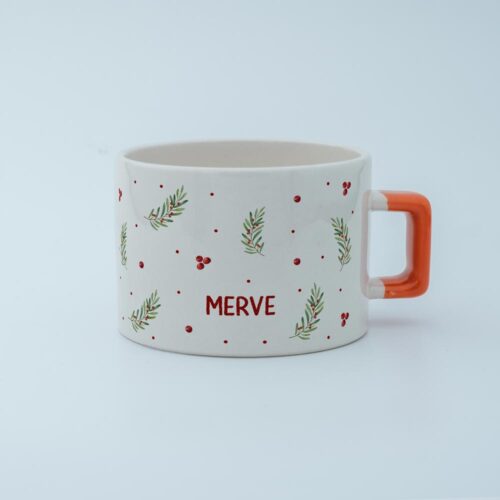 Kokina Yapraklı İsimli Fincan - Görsel 10