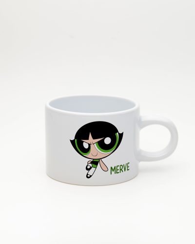 Beyaz Buttercup İsimli Sweet Fincan, ön yüz