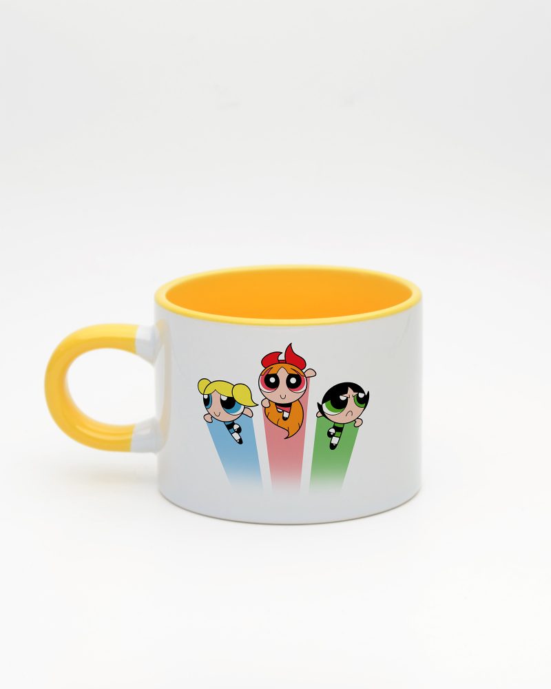 Sarı kulplu ve içi sarı Buttercup İsimli Sweet Fincan, arka yüz