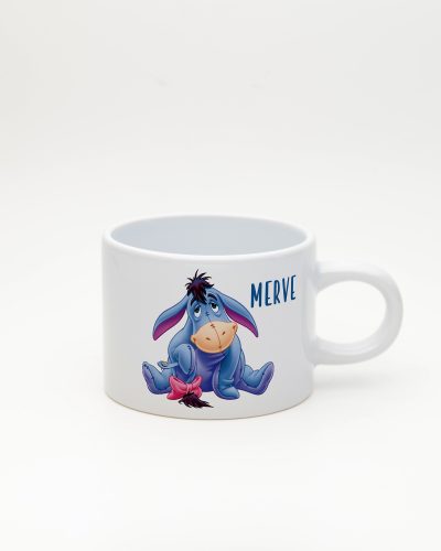 Beyaz Eeyore İsimli Sweet Fincan, ön yüz
