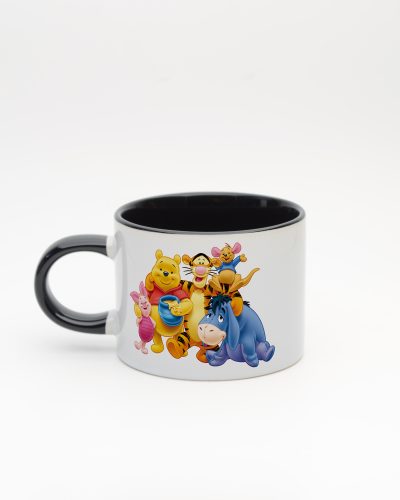 Siyah kulplu ve içi siyah Eeyore İsimli Sweet Fincan, arka yüz