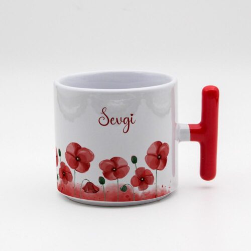 Gelincikli İsimli T Kupa - Görsel 1