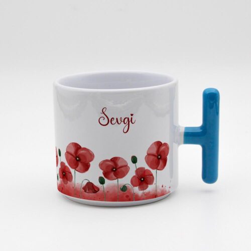 Gelincikli İsimli T Kupa - Görsel 3