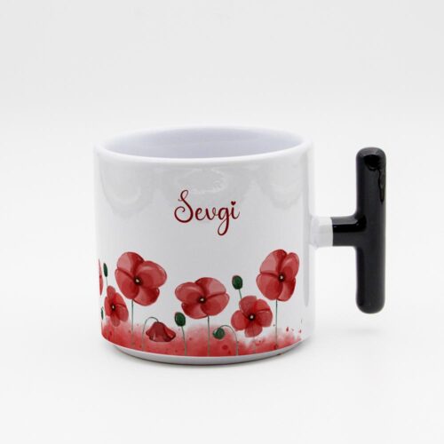 Gelincikli İsimli T Kupa - Görsel 2