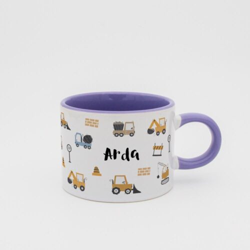 İş Makineleri İsimli Sweet Fincan - Görsel 4