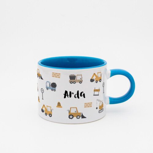 İş Makineleri İsimli Sweet Fincan - Görsel 3