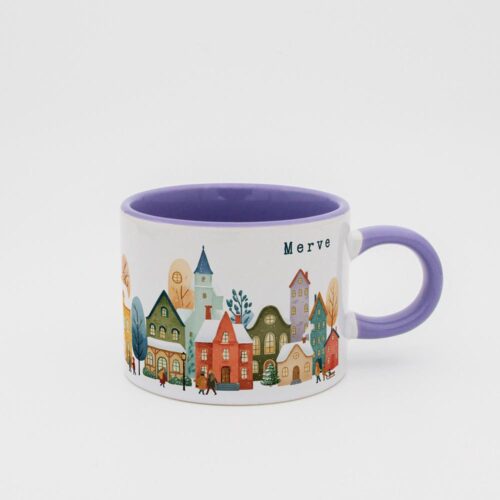 Kış Manzarası İsimli Sweet Fincan v1 - Görsel 4