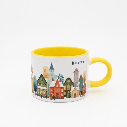 Kış Manzarası İsimli Sweet Fincan v1 - Görsel 5