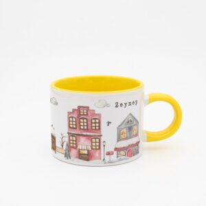 Kış Manzarası İsimli Sweet Fincan v2