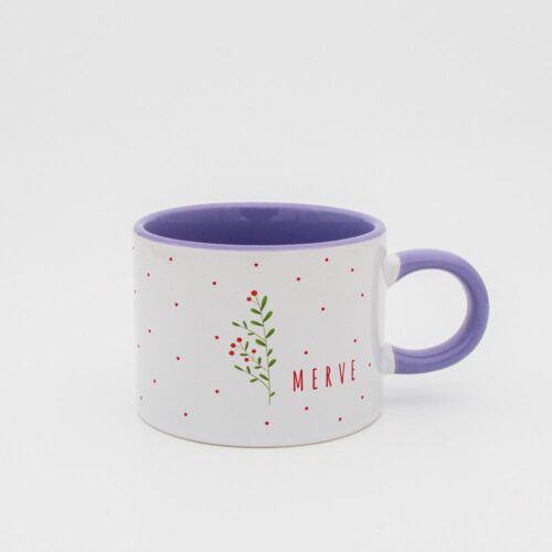 Kokina Çiçeği İsimli Sweet Fincan - Görsel 4