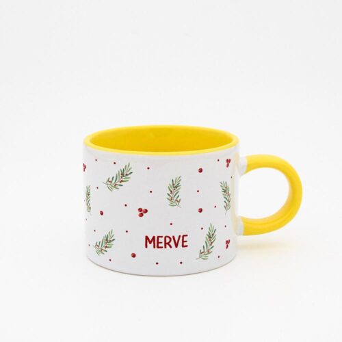 Kokina Yapraklı İsimli Sweet Fincan - Görsel 6