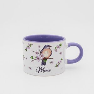 Kuş Temalı İsimli Sweeet Fincan