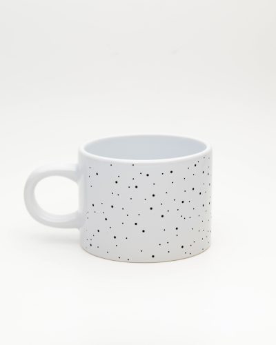 Beyaz Minimalist İsimli Sweet Fincan, arka yüz
