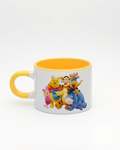 Sarı kulplu ve içi sarı Piglet İsimli Sweet Fincan, arka yüz
