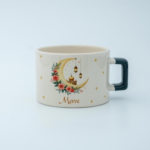 Ramazan Fener Temalı İsimli Karekulp Fincan - Görsel 4