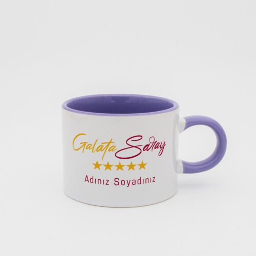 Sarı Kırmızı İsimli Sweet Fincan - Görsel 4