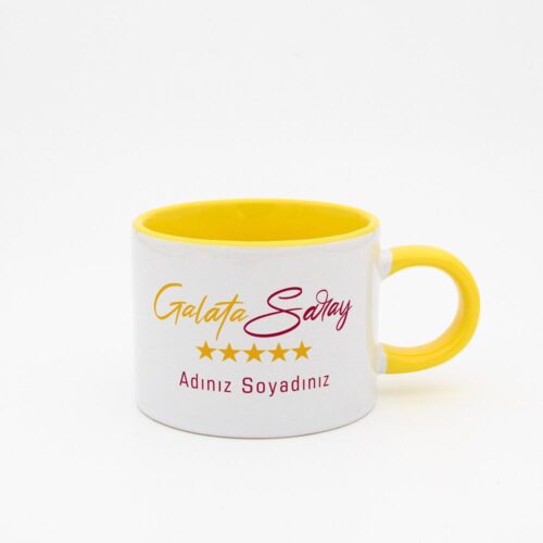 Sarı Kırmızı İsimli Sweet Fincan - Görsel 2