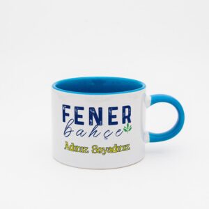 Sarı Lacivert İsimli Sweet Fincan