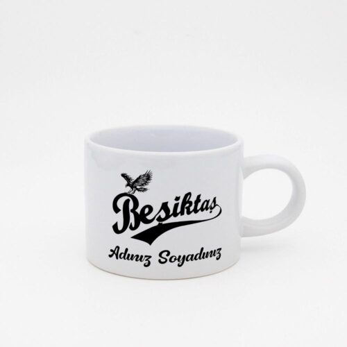 Siyah Beyaz İsimli Sweet Fincan - Görsel 2