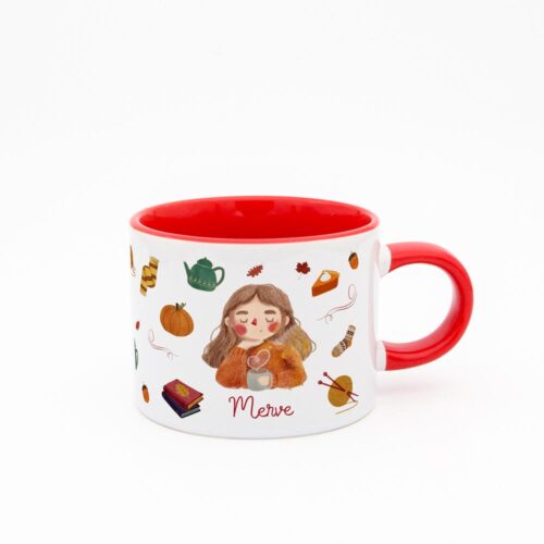 Sonbahar Güzeli İsimli Sweet Fincan - Görsel 5