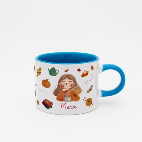 Sonbahar Güzeli İsimli Sweet Fincan - Görsel 3