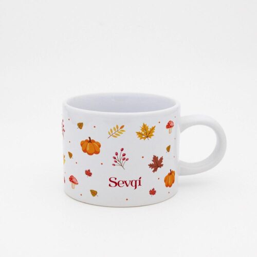 Sonbahar Yapraklı İsimli Sweet Fincan - Görsel 6