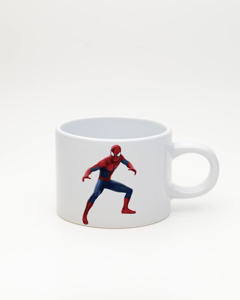 Beyaz Spiderman İsimli Sweet Fincan, ön yüz